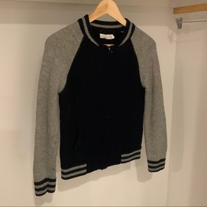 Wool Zip up Sweater from Velvet